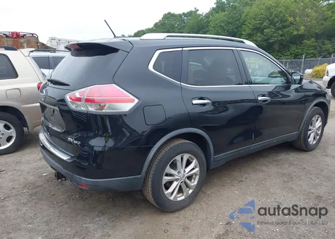 2016 Nissan Rogue Sv из США, поврежденный, VIN KNMAT2MV8GP622120